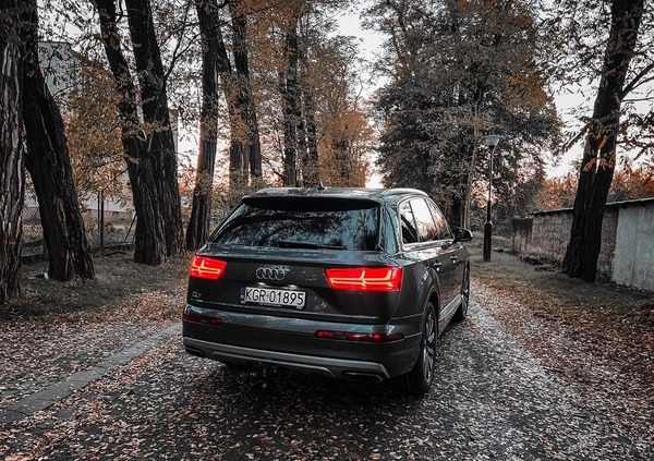 Audi Q7 cena 159000 przebieg: 62037, rok produkcji 2019 z Gorlice małe 562